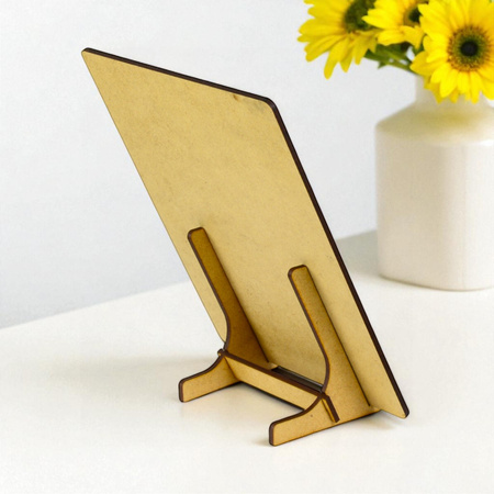 Obrazek na drewnie - Karykatura z twojego zdjęcia - 20x15 cm z podstawką