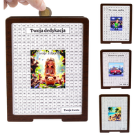 Skarbonka wykreślana - z twoją grafiką, dowolny cel